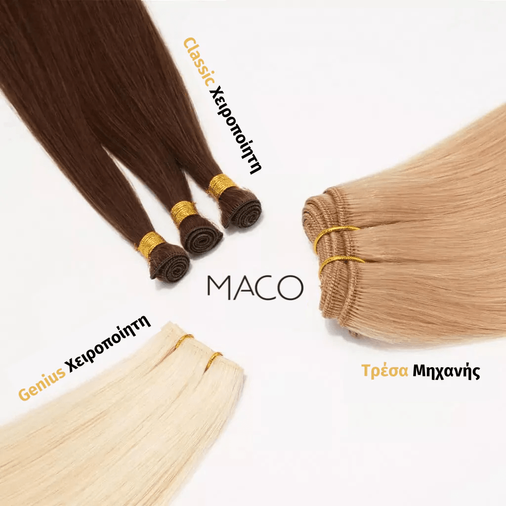 Genius Χειροποίητη Τρέσα Μαλλιών MACO HAIR SYSTEMS